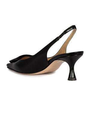Arienne slingback in black brushed leather ROBERTO FESTA | ARIENNESPAZZOLATONERO